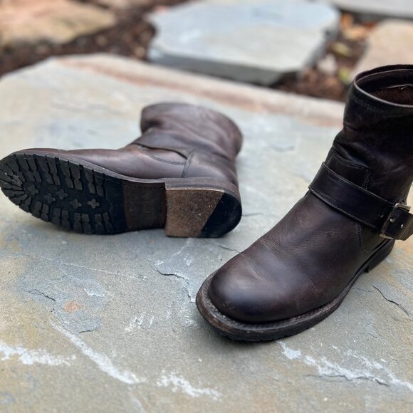 Frye Natalie Engineer Western Bootie Women's size 6 - Picture 8 of 8